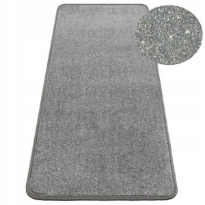 Błyszczący Chodnik Na Metry Glamour Szary 100 Cm