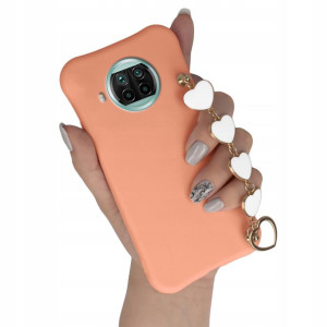 Etui Mat Do XIAOMI MI 10T LITE Case Białe Serca