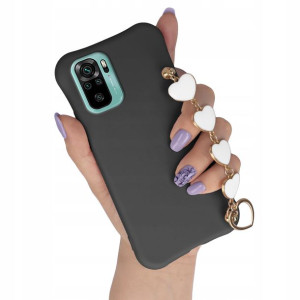 Etui Mat do XIAOMI REDMI NOTE 10 PRO Białe Serca
