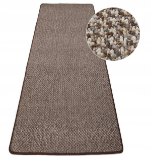 Chodnik Na Metry Do Przedpokoju Korytarz Brąz 80cm