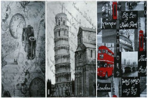 Nowoczesny Dywan Populer 160x220 Cm Miasta