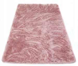 Dywan Pluszowy Microfiber SOFTI Pudrowy 140x200