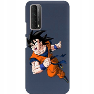 Etui Mat Granat do HUAWEI P SMART 2021 Modne Wzory