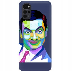 Etui Mat Granat do MOTOROLA G22 4G Seriale Wzory