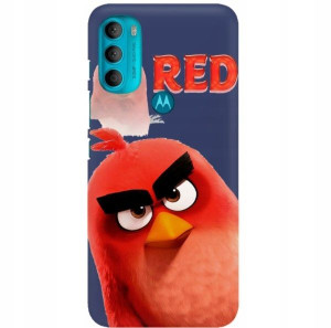 Etui Mat Granat do MOTOROLA G71 5G Kreskówki Wzory