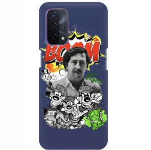 Etui Mat Granat do OPPO A74 5G Filmy Seriale Wzory