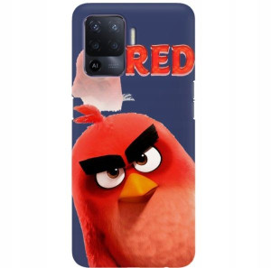 Etui Mat Granat do OPPO RENO 5F Bajki Dzieci Wzory