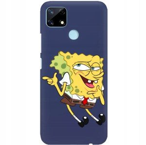 Etui Mat Granat do REALME 7i RMX2193 Zabawne Wzory