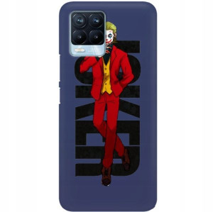 Etui Mat Granat do REALME 8 Zabawne Modne Wzory