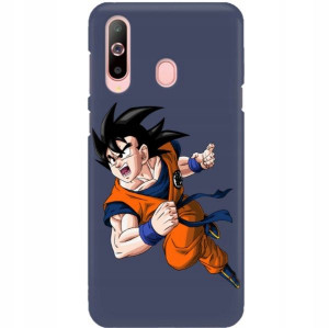 Etui Mat Granat do SAMSUNG A60 Zabawne Modne Wzory