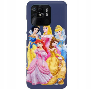 Etui Mat Granat Do XIAOMI REDMI 10C 4G Bajki Wzory