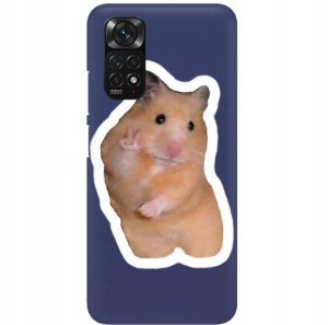 Etui Mat Granat do XIAOMI REDMI NOTE 11 4G Wzory