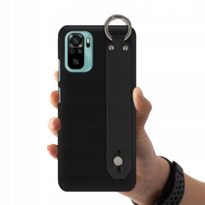 Etui Mat Pasek Do XIAOMI REDMI NOTE 10 4G Czarny