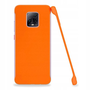Etui Mat Plecki Do XIAOMI REDMI 10X 5G Pomarańcz