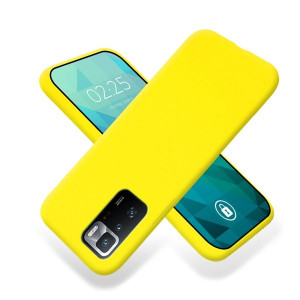 Etui Mat Żółte do XIAOMI REDMI NOTE 10 PRO Case