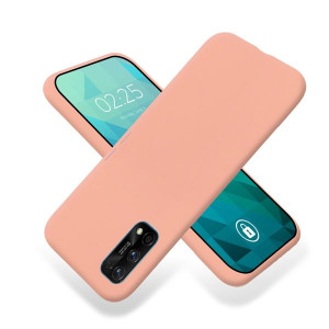 Etui Mat Łososiowe do REALME 7 PRO Ochronne Case