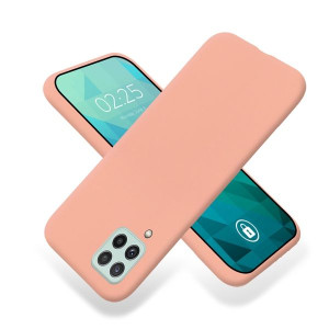 Etui Mat Łososiowe do SAMSUNG A22 4G Ochronne Case
