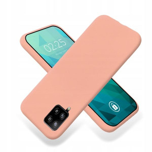 Etui Mat Łososiowe do SAMSUNG A42 5G Ochronne Case