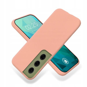 Etui Mat Łososiowe do SAMSUNG S21FE Ochronne Case
