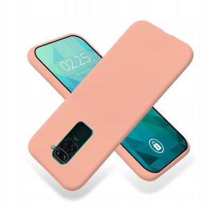 Etui Mat Łososiowe do XIAOMI REDMI NOTE 9 Ochronne