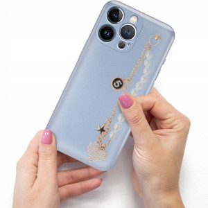 Etui Matellic Nieb Blink do IPHONE 13 PRO Perły