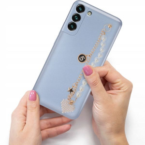 Etui Matellic Nieb Blink do SAMSUNG S22 PLUS Perły