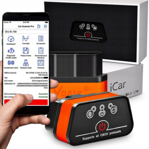 ELM327 iCar2 Vgate OBD2 Interfejs Bluetooth Polski