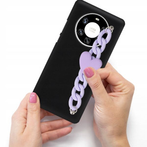 Etui Matowe Blink Do HUAWEI MATE 40 PRO PLUS Serce