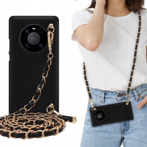 Etui Matowe Blink do HUAWEI MATE 40 PRO Łańcuszek