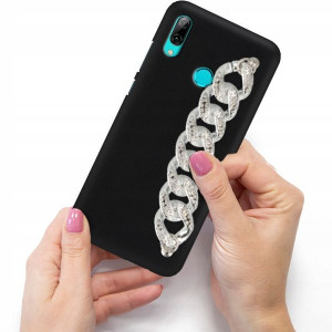 Etui Matowe Blink Do HUAWEI P SMART 2019 Łańcuszek