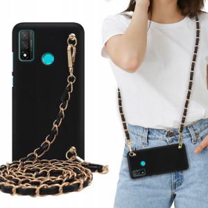 Etui Matowe Blink do HUAWEI P SMART 2020 Łańcuszek