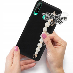 Etui Matowe Blink Do HUAWEI P40 LITE E z Kokardką