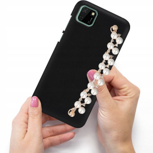Etui Matowe Blink do HUAWEI Y5P Perłowy Łańcuszek