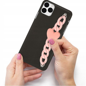 Etui Matowe Blink Do IPHONE 11 PRO Jasny Róż Serce