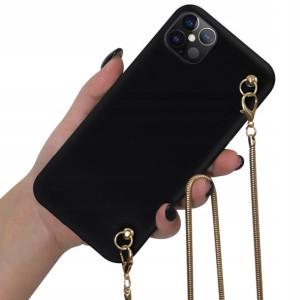 Etui Matowe Blink do IPHONE 12 PRO MAX Łańcuszek
