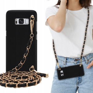 Etui Matowe Blink do SAMSUNG S8 Ochronne Łańcuszek