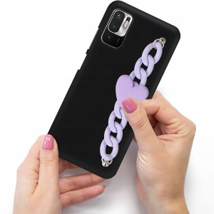 Etui Matowe Blink Do XIAOMI REDMI NOTE 10 5G Serce