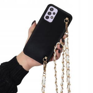 Etui Matowe Blink SAMSUNG A72 5G Długi Łańcuszek