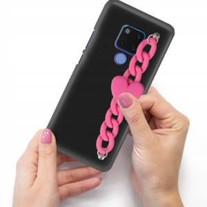 Etui Matowe Blink Łańcuszek Do HUAWEI MATE 20