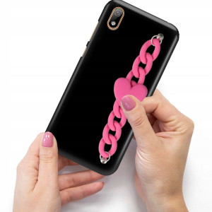 Etui Matowe Blink Łańcuszek Do HUAWEI Y5 2019