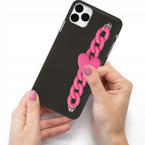 Etui Matowe Blink Łańcuszek Do IPHONE 11 PRO