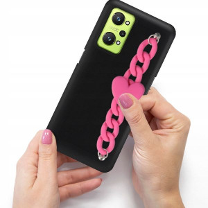 Etui Matowe Blink Łańcuszek Do REALME GT NEO 2