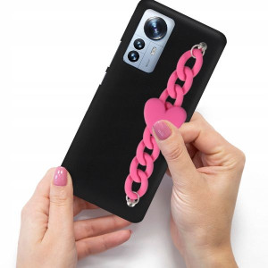 Etui Matowe Blink Łańcuszek Do XIAOMI 12 PRO