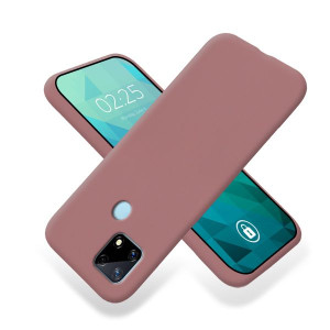 Etui Matowe Ciemny Róż REALME 7i RMX 2193 Ochronne