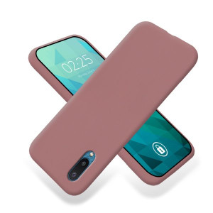Etui Matowe Ciemny Róż SAMSUNG GALAXY A02 Ochronne