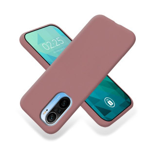 Etui Matowe Ciemny Róż XIAOMI REDMI K40 Ochronne
