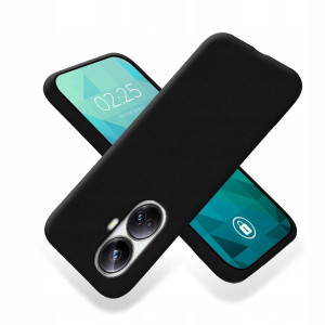 Etui Matowe Czarne REALME 10 PRO PLUS 5G Ochronne