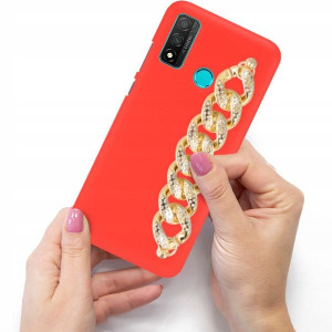 Etui Matowe Czerwone Blink do HUAWEI P SMART 2020