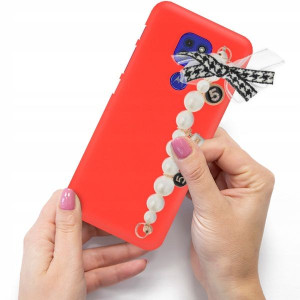 Etui Matowe Czerwone Blink MOTOROLA G9 Case Uchwyt