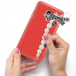 Etui Matowe Czerwone Blink SAMSUNG J4 2018 Uchwyt